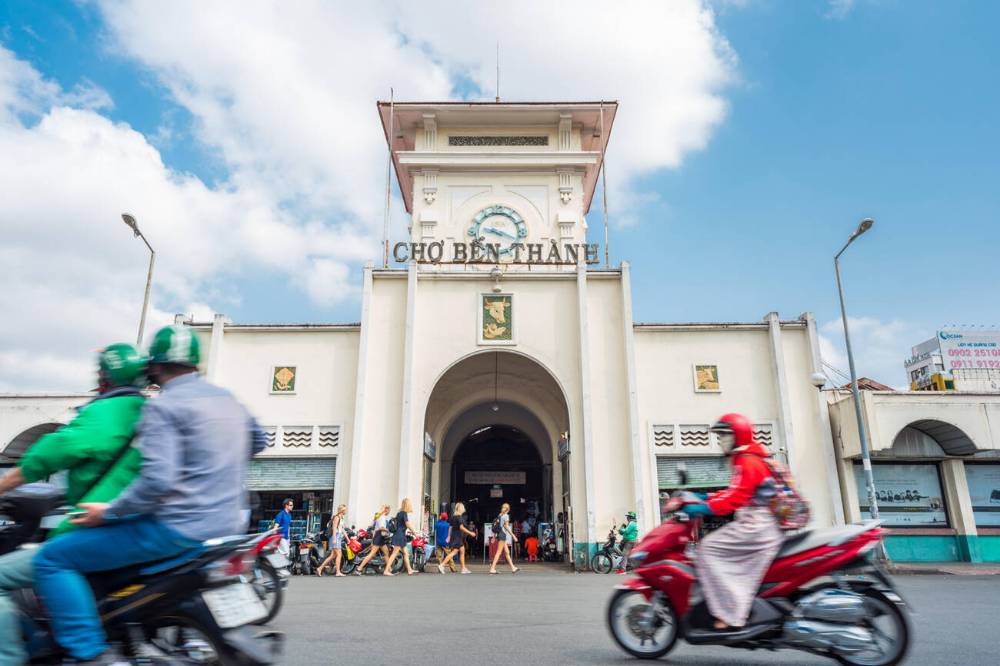 Mercato di Ben Thanh a Ho Chi Minh City